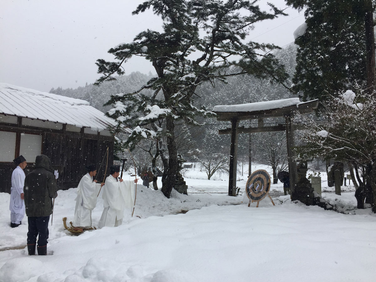 久多の山の神・お弓